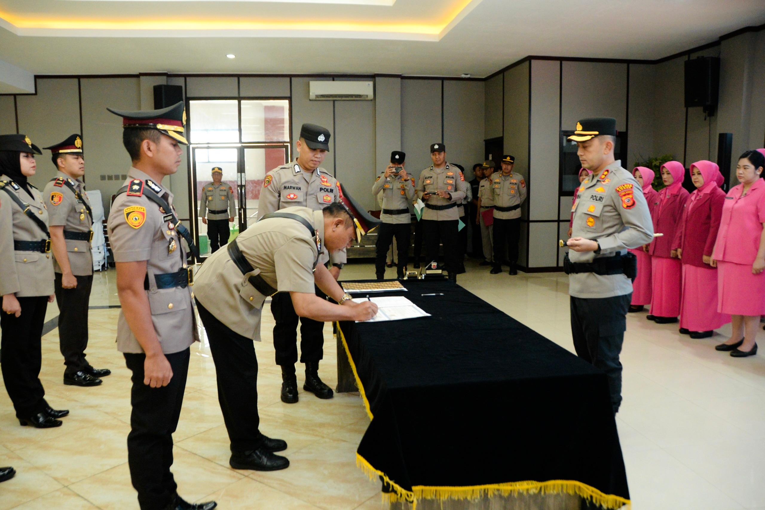 sertijab kapolsek polres bogor